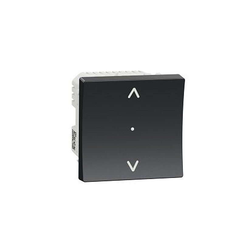 Schneider Electric Anthracite Push Button, Wiser
