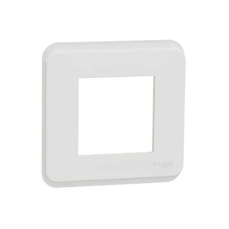 Schneider Electric Unica Pro Series Thermoplastic Frame for Use with Switches x 85 mm x 85mm