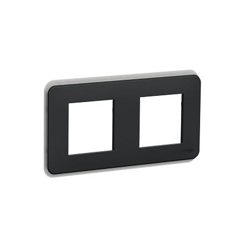 Schneider Electric Anthracite, 2 Gang, Unica Pro