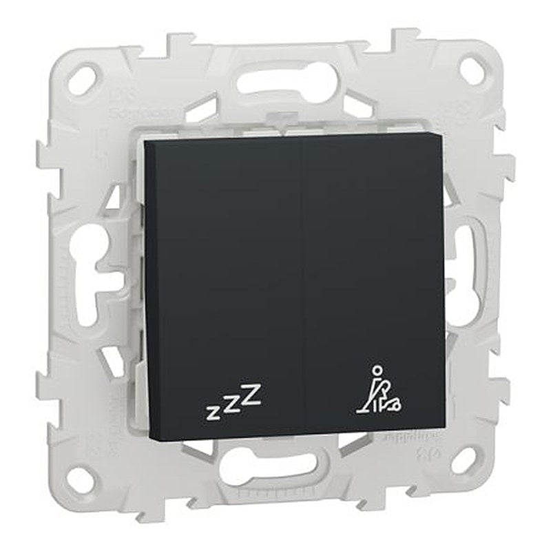 Schneider Electric New Unica Anthracite Plug Socket, 10A Indoor