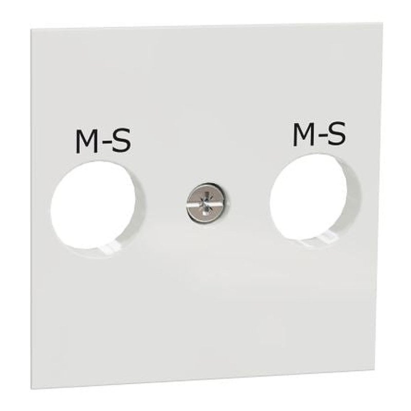 Schneider Electric, Unica IP2XC White Socket, Screw Mount