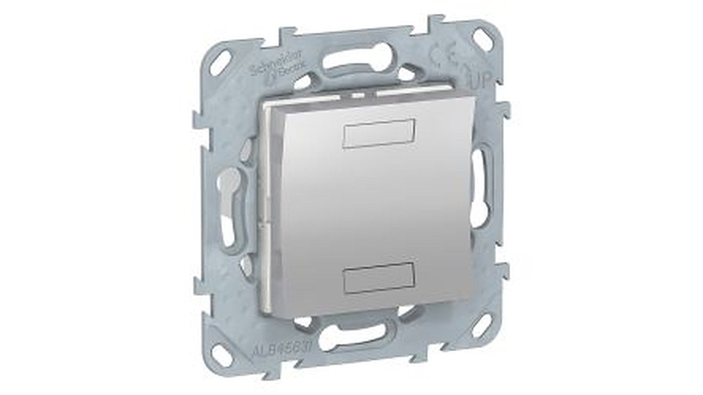 Schneider Electric Silver, 1 Gang, New Unica
