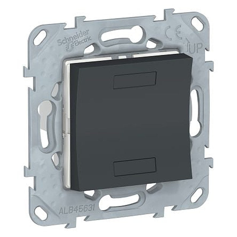 Schneider Electric KNX Series Push Button Switch, Panel, Blue LED, IP20 250 V ac