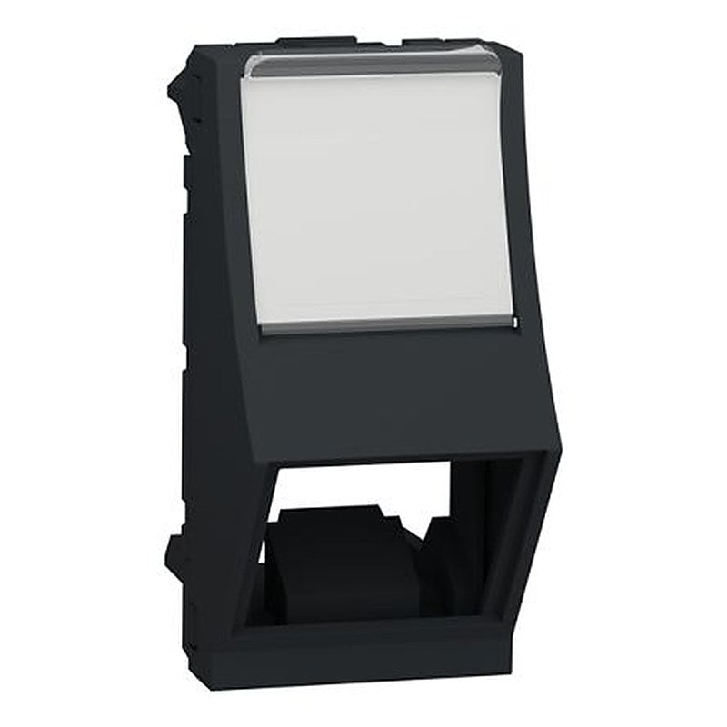 Schneider Electric New Unica Series, 1 Way RJ45 Central Plate