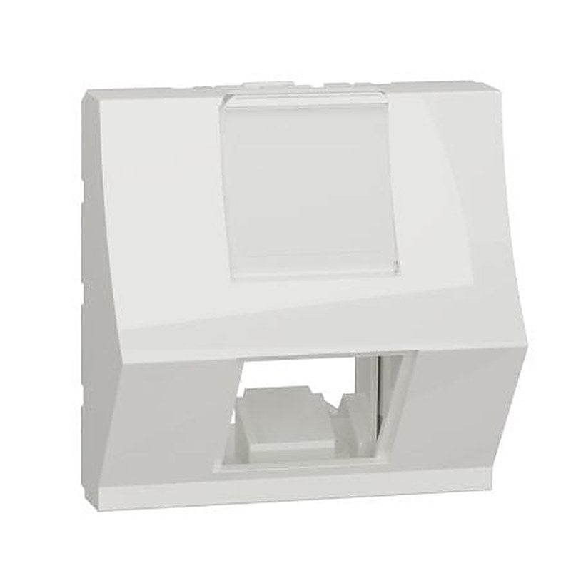 Schneider Electric Unica Series RJ45 Socket Female, Flush Rectangular 1 Port