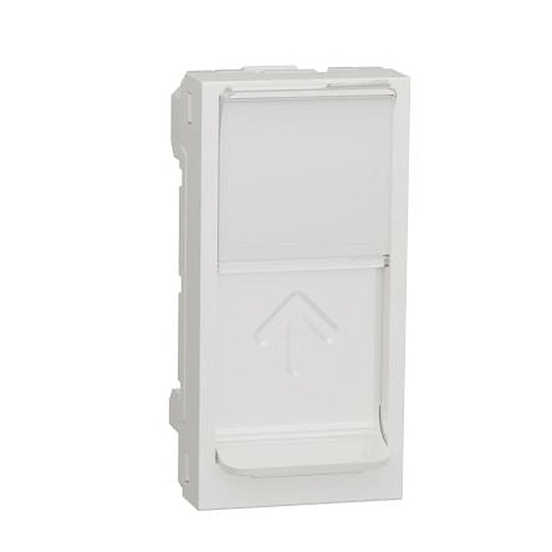 Schneider Electric Unica Series RJ45 Socket Female, Flush Rectangular 1 Port