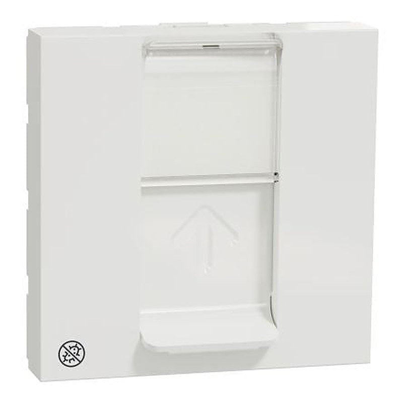 Schneider Electric Unica Series RJ45 Socket Female, Flush Rectangular 1 Port