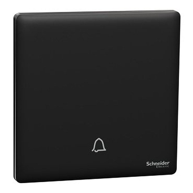 Bell press switch, Unica X, 10A, 250V, 1 gang, jet black (Bell press switch Unica X) is a Schneider Electric product. Designed for reliable performance and long service life. Available across Iraq — contact us for pricing and delivery options.