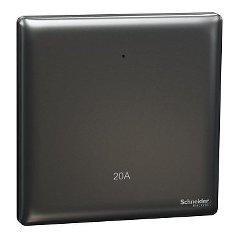 Switch, Unica X, 20A, 250V, 1 gang, 2 pole, with LED, dark grey (Switch Unica X) is a Schneider Electric product. Designed for reliable performance and long service life. Available across Iraq — contact us for pricing and delivery options.