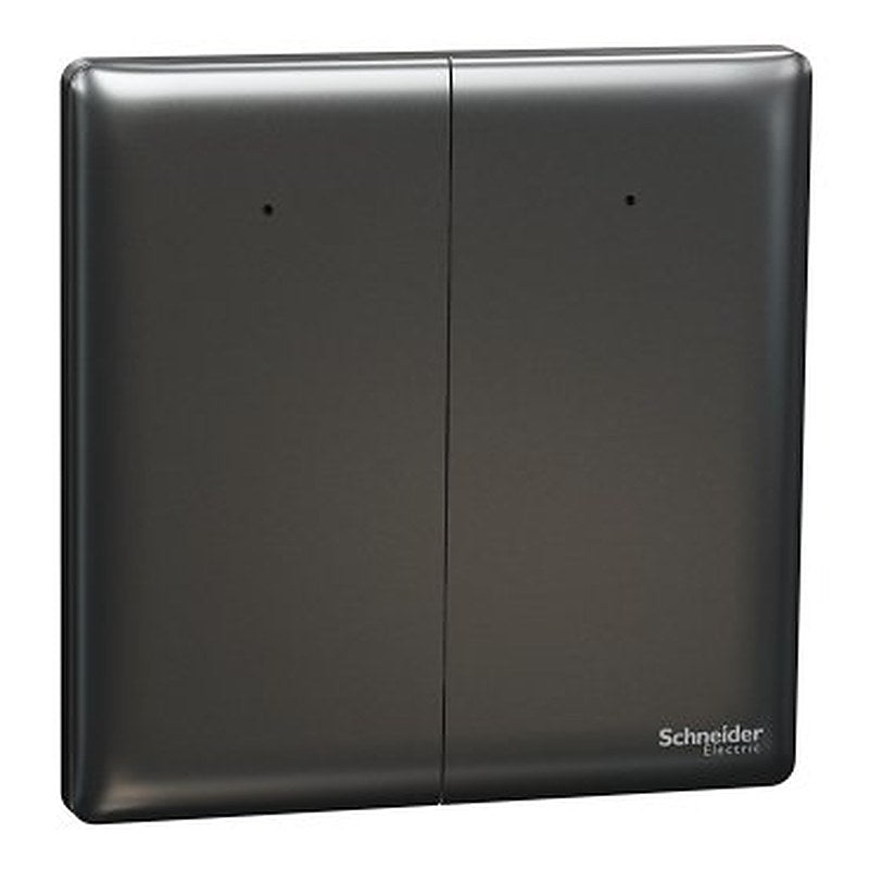 Switch, Unica X, 1 way, 16AX, 250V, 2 gangs, with LED, dark grey (Switch Unica X) is a Schneider Electric product. Designed for reliable performance and long service life. Available across Iraq — contact us for pricing and delivery options.