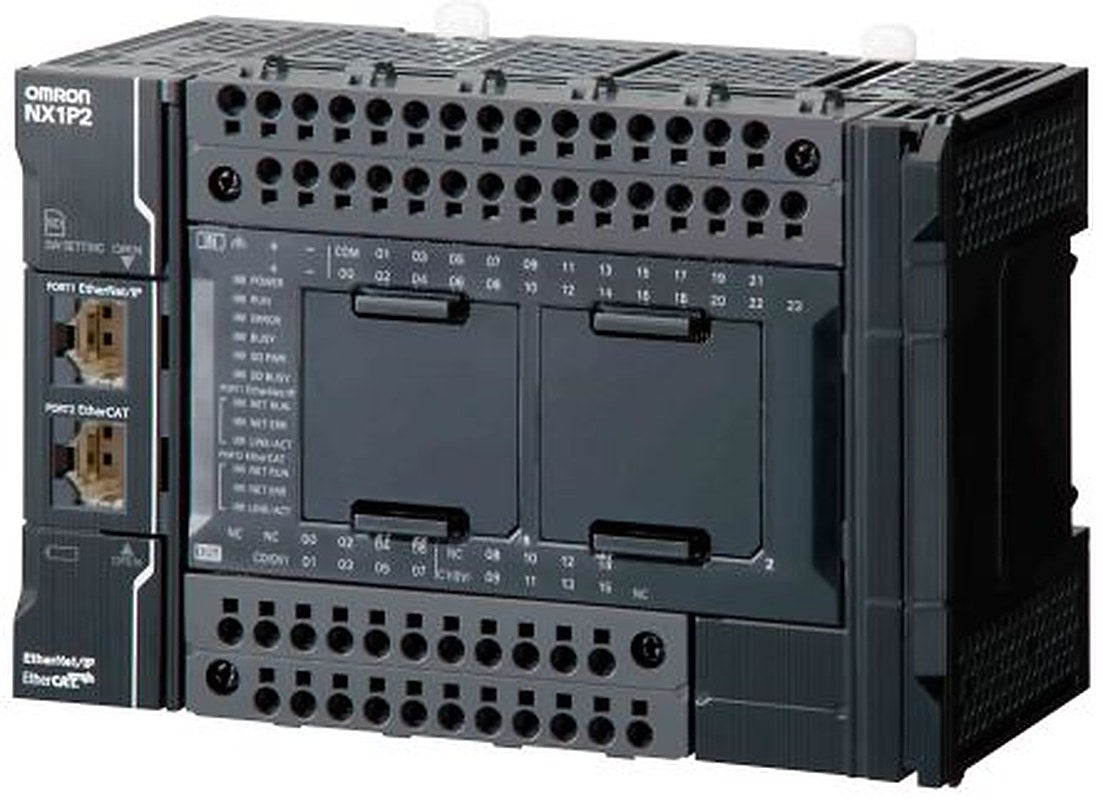 Omron NX102 Series PLC CPU, NPN Output, 24-Input16 Outputs