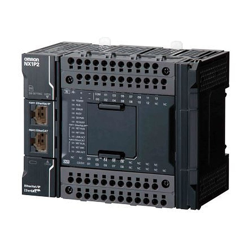 Omron NX1P Series PLC CPU, NPN Output, 14-Input, PNP/NPN Input