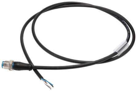 SICK Male 5 way M12, Straight to Unterminated Free Cable End Connector Cable, 1 m