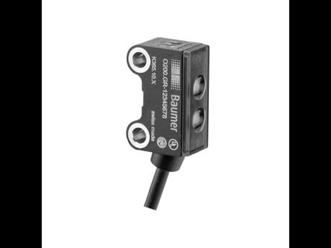 Baumer Diffuse Photoelectric Sensor, Rectangular Sensor