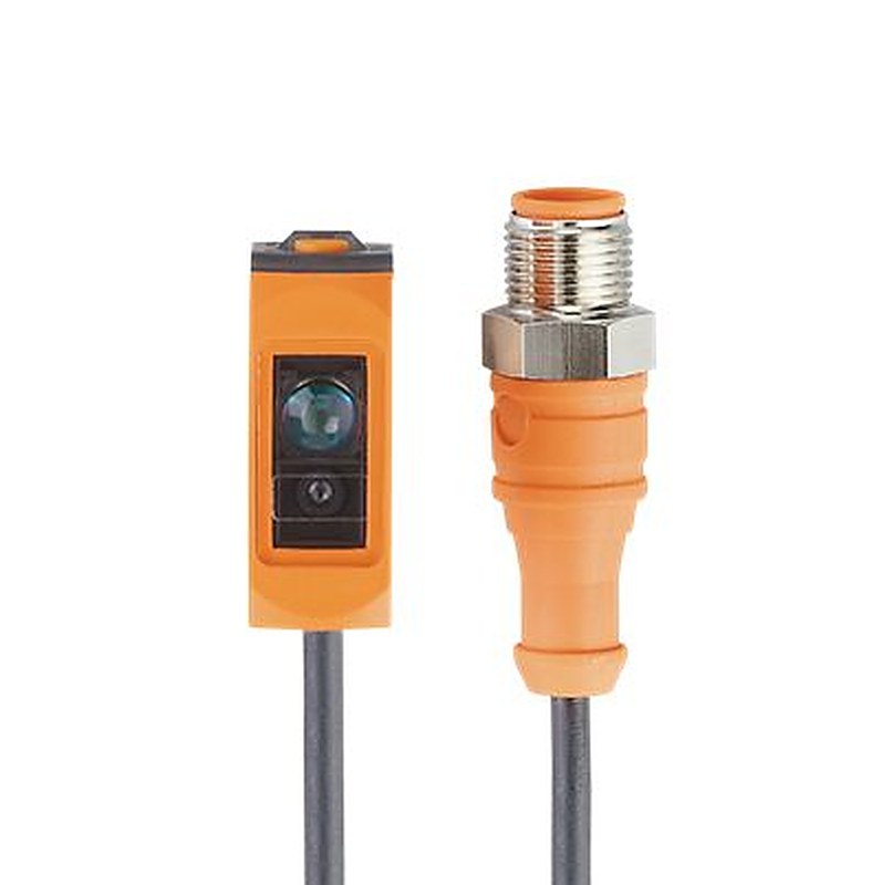 ifm electronic Diffuse Reflection Photoelectric Sensor, Rectangular Sensor