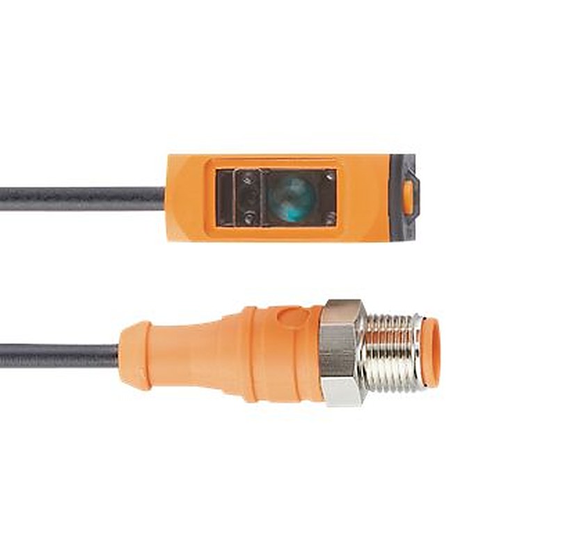 ifm electronic Retroreflective Photoelectric Sensor, Rectangular Sensor