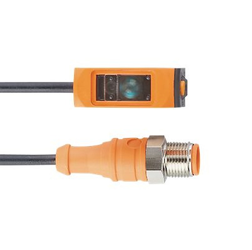 ifm electronic Retroreflective Senor Photoelectric Sensor, Rectangular Sensor