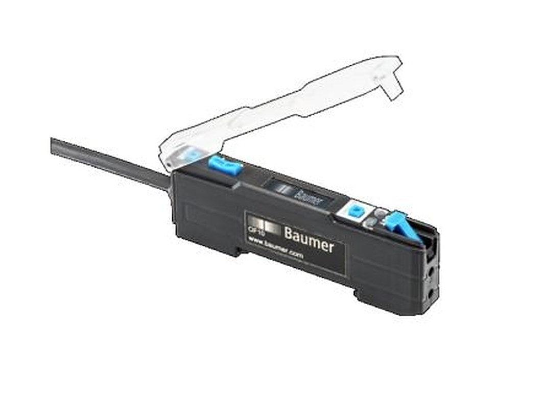 Baumer Plastic Fibre Amplifier 840 mm, NPN Output, IP50 30V dc
