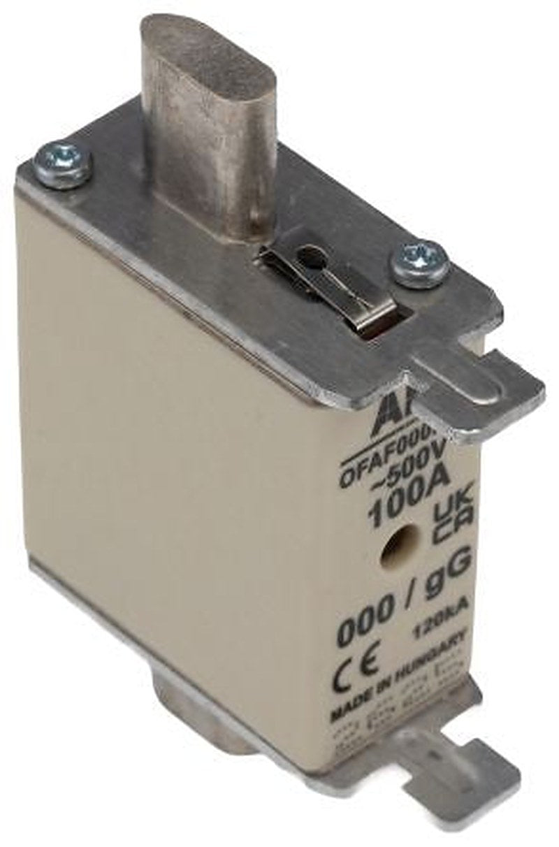 ABB 100A Centred Tag Fuse NH000 500V