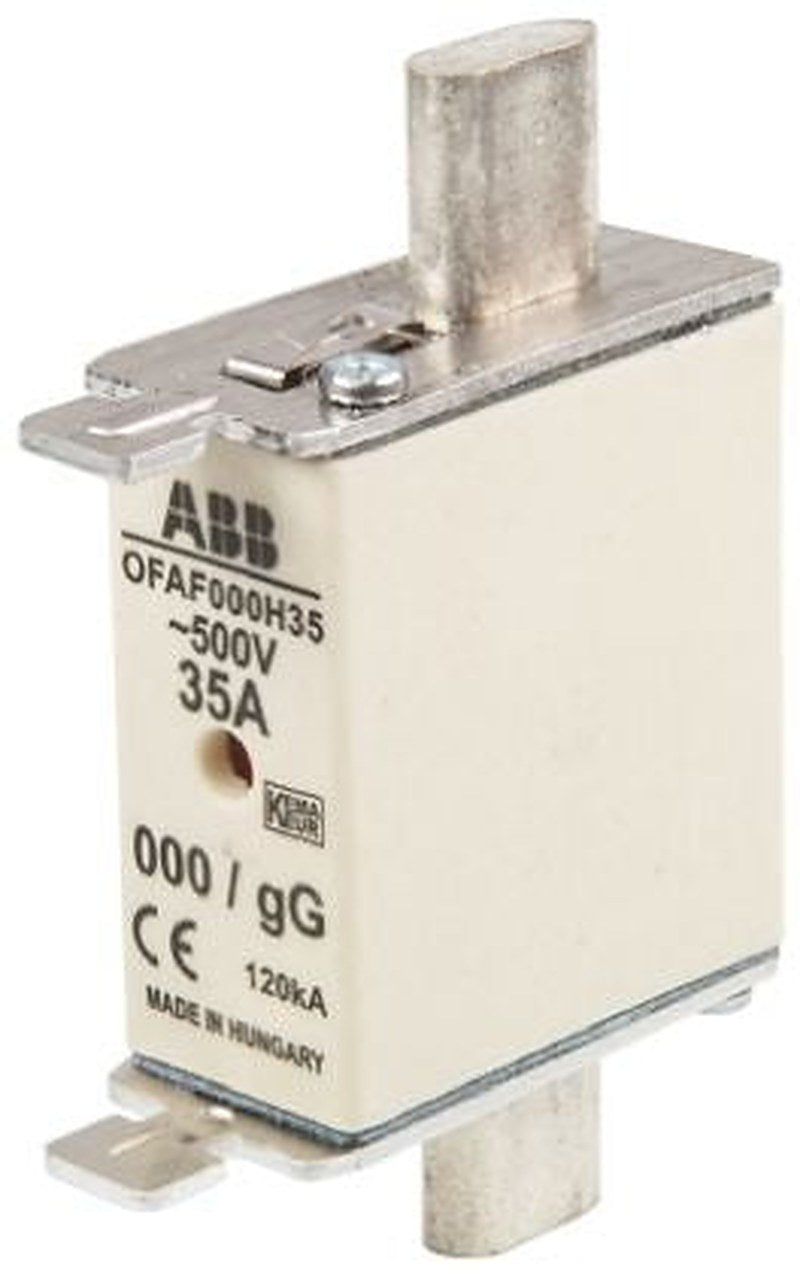 ABB 35A Centred Tag Fuse NH000 500V