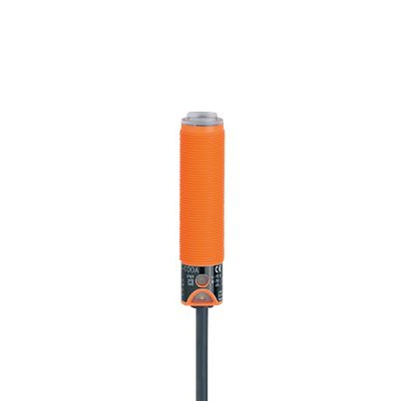 ifm electronic Retroreflective Senor Photoelectric Sensor, Threaded Miniature Sensor