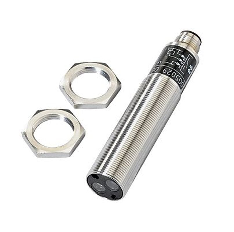 ifm electronic Diffuse Reflection Photoelectric Sensor, Barrel Sensor