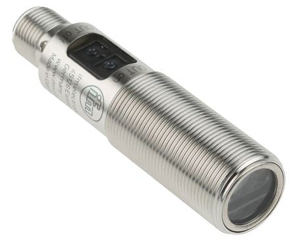 ifm electronic Diffuse Photoelectric Sensor, Barrel Sensor