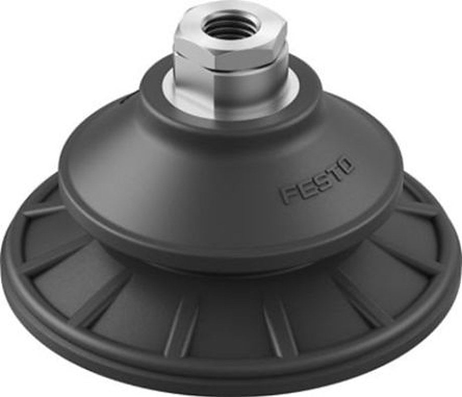 Festo 100 mm Bellow Nitrile Rubber (NBR) Vacuum Cup OGVM-100-A-N-G14F G 1/4