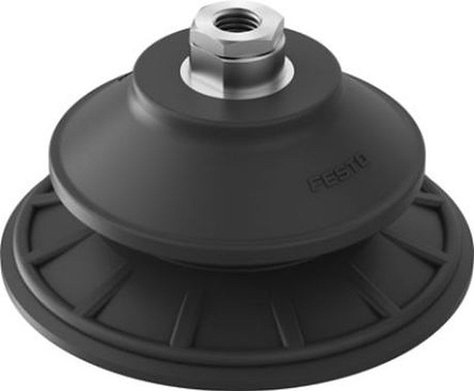 Festo 125 mm Bellow Nitrile Rubber (NBR) Vacuum Cup OGVM-125-A-N-G14F G 1/4