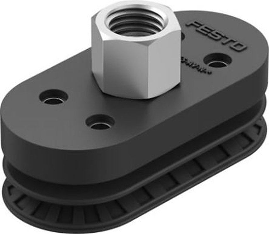 Festo Bellow Nitrile Rubber (NBR) Vacuum Cup OGVM-30X65-AV-N-G14F G 1/4