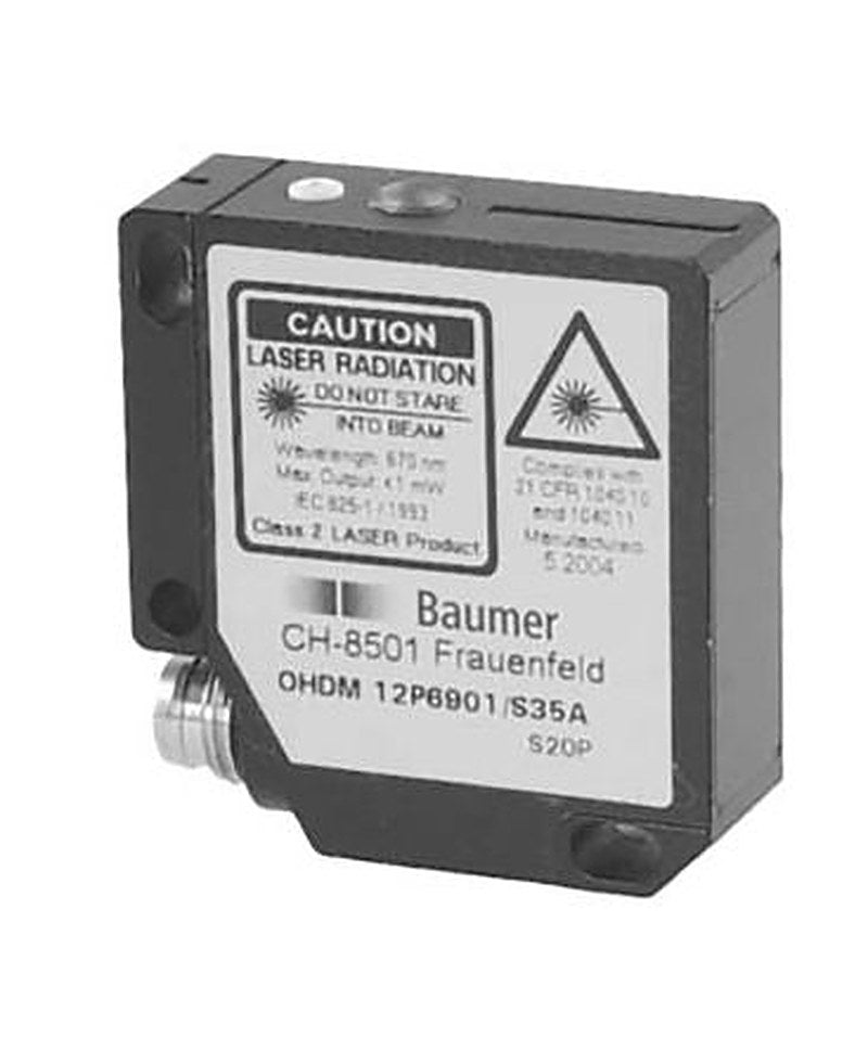 Baumer Background Suppression Photoelectric Sensor, Block Sensor