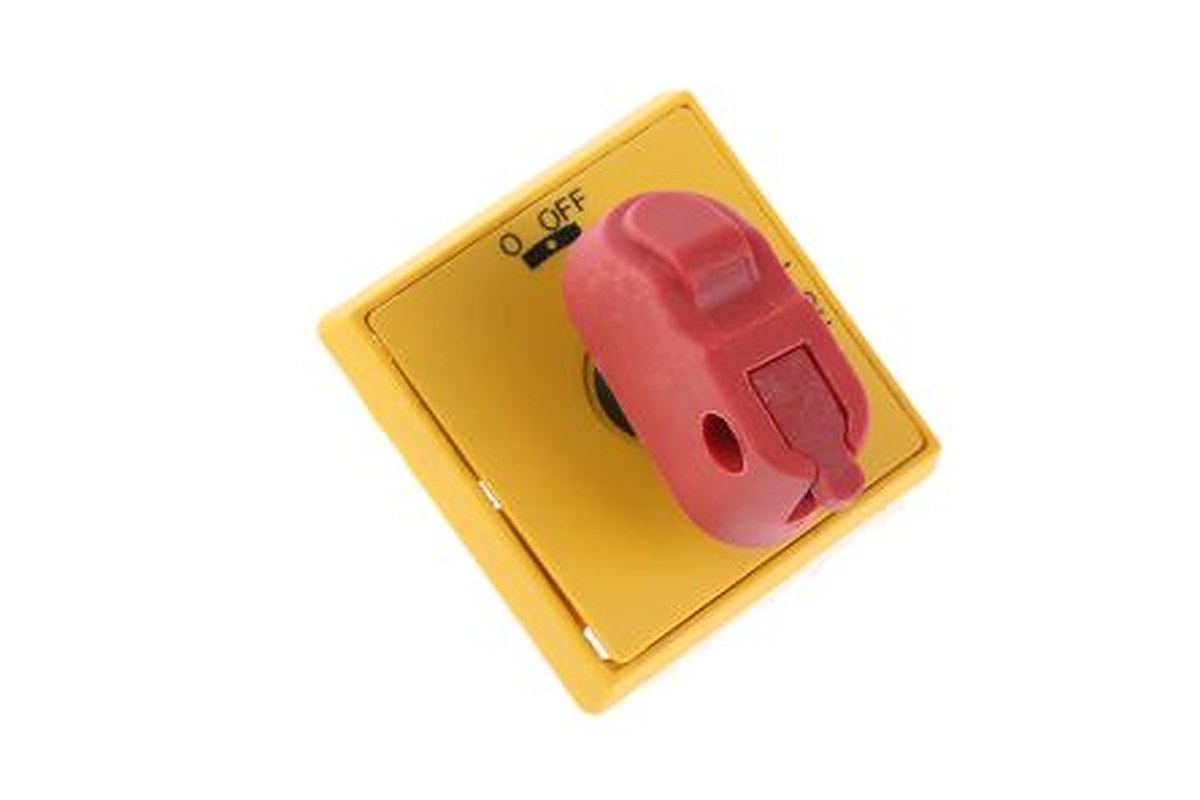 ABB Red, Yellow Rotary Handle, OH Series