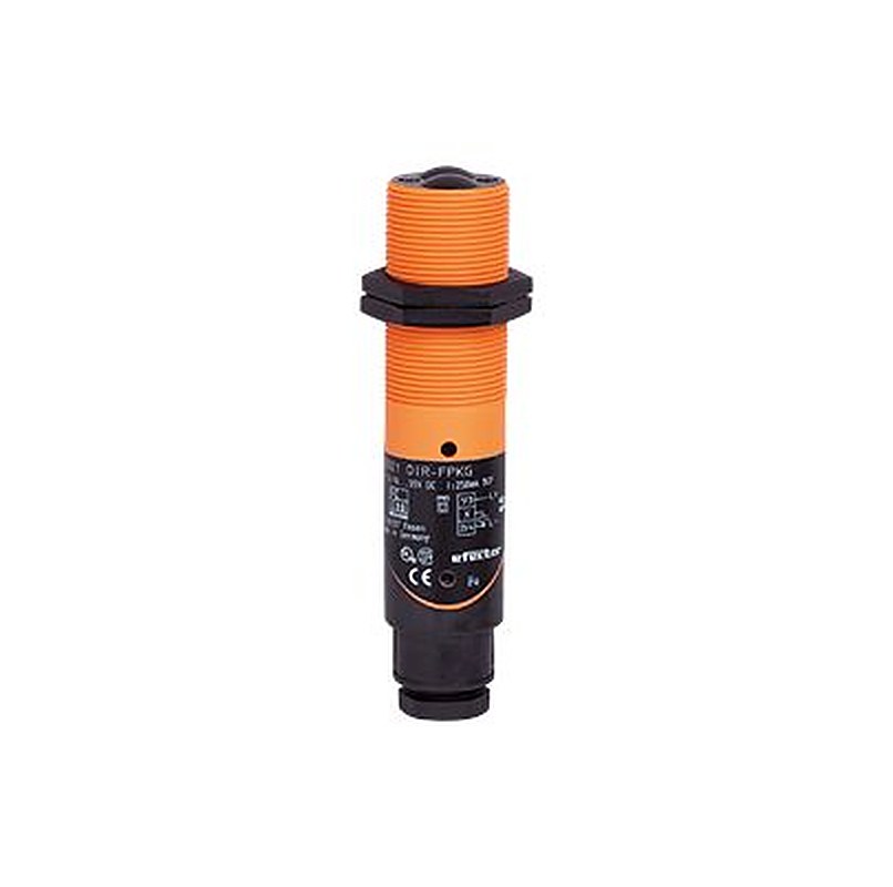 ifm electronic Diffuse Reflection Photoelectric Sensor, Barrel Sensor