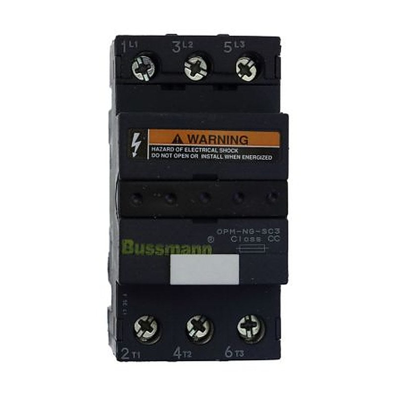 Eaton 30A Fuse Holder, 3P-Pole for 3.5 x 2.7 in, 600V