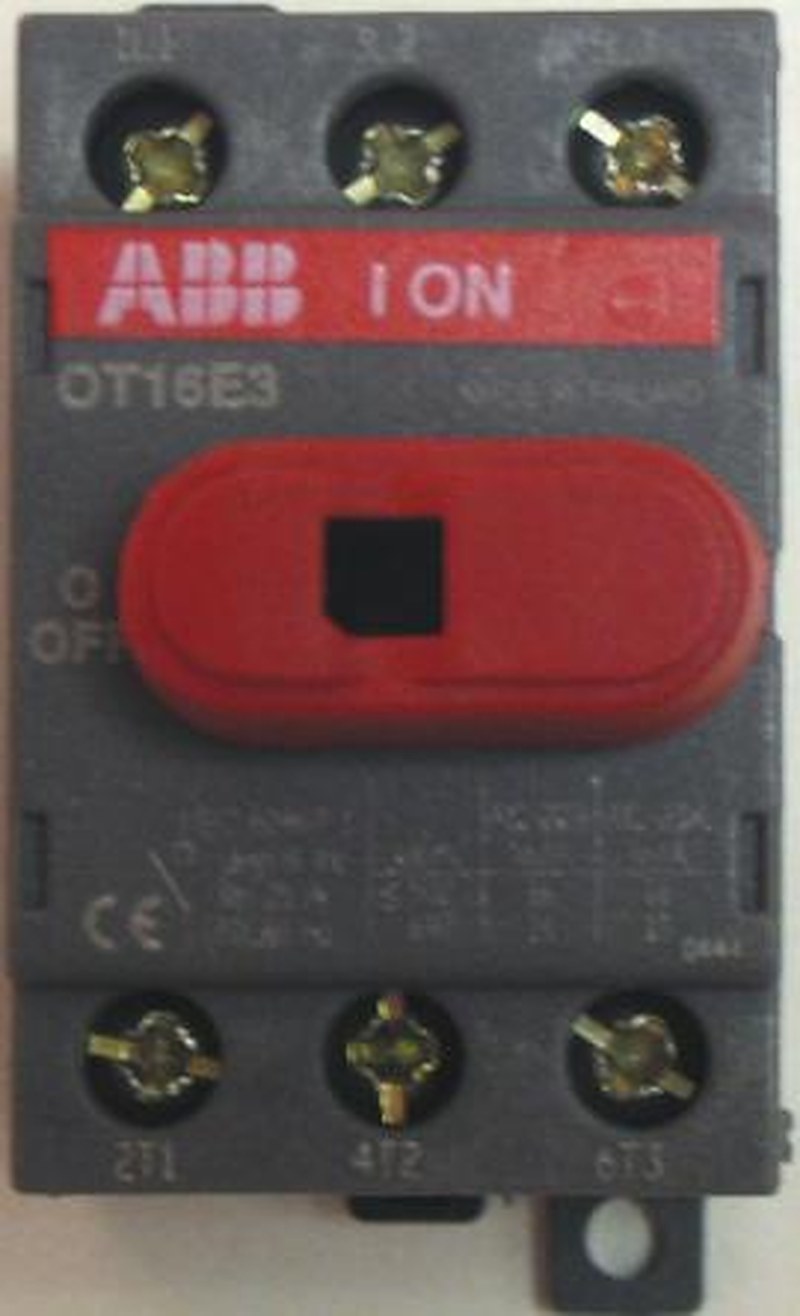 ABB 3-Pole DIN Rail Isolator Switch -, IP20, 125A, 560 kW