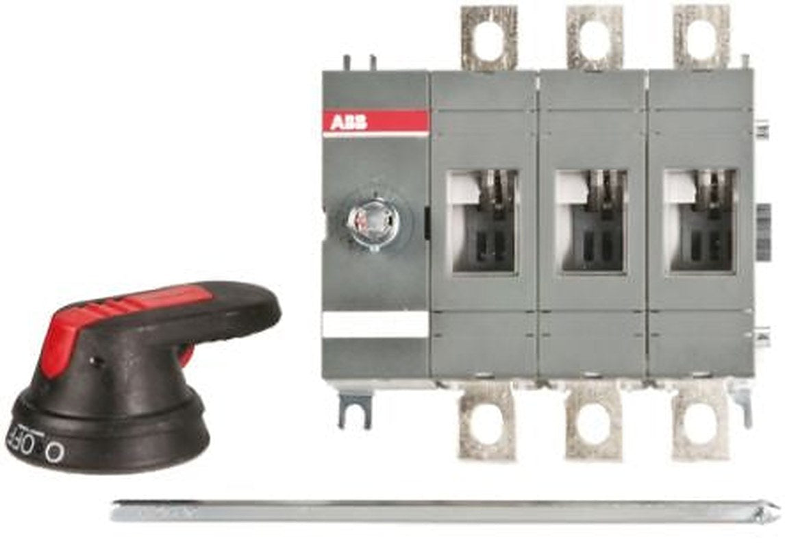 ABB 3-Pole Base Isolator Switch -, IP65, 200A, 144 kW