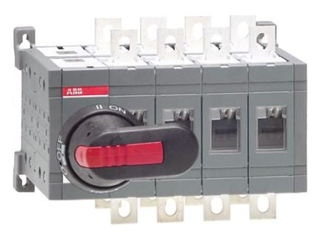 ABB 4-Pole DIN Rail Isolator Switch -, IP65, 200A, 200 kW