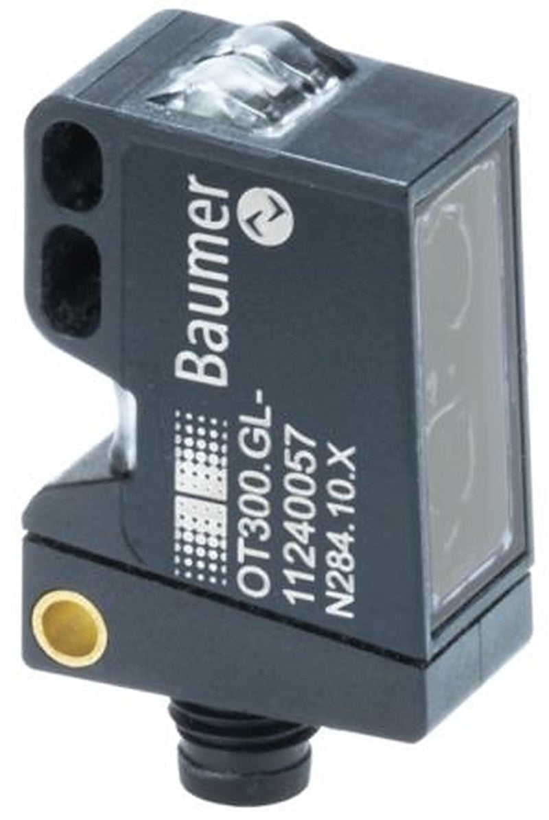 Baumer Background Suppression Photoelectric Sensor, Rectangular Sensor