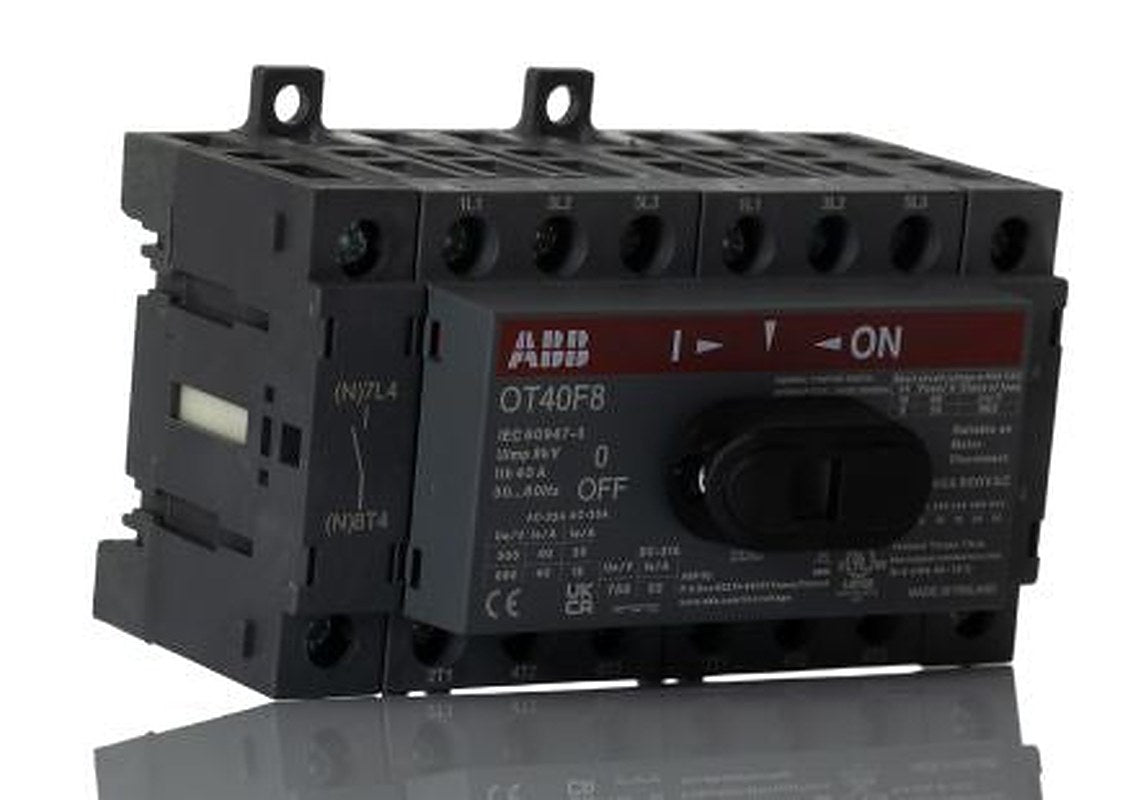 ABB 8-Pole Base Isolator Switch -, IP20, 40A, 75 kW