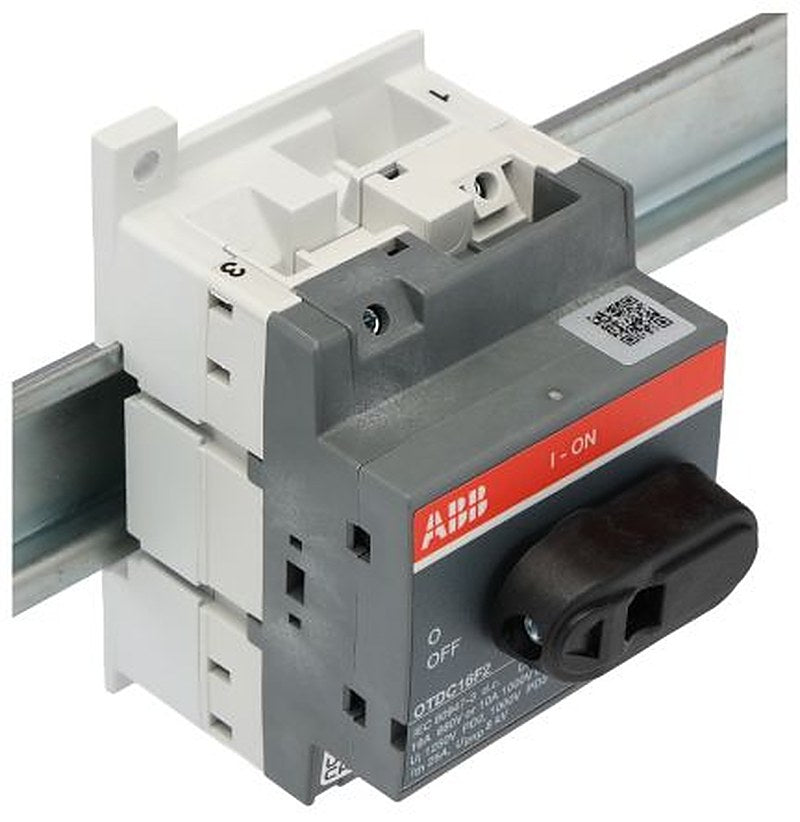 ABB 2-Pole Base Isolator Switch -, IP20, 16A, 75 kW