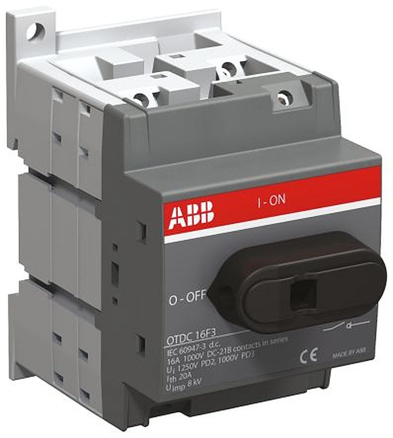 ABB 3-Pole Surface Isolator Switch -, IP20, 16A, 75 kW