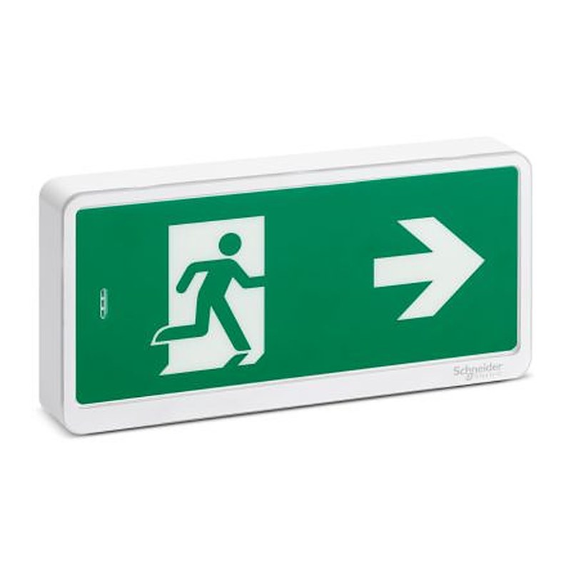 Schneider Electric LED Emergency Light Fitting, Surface, Wall, 700 mW