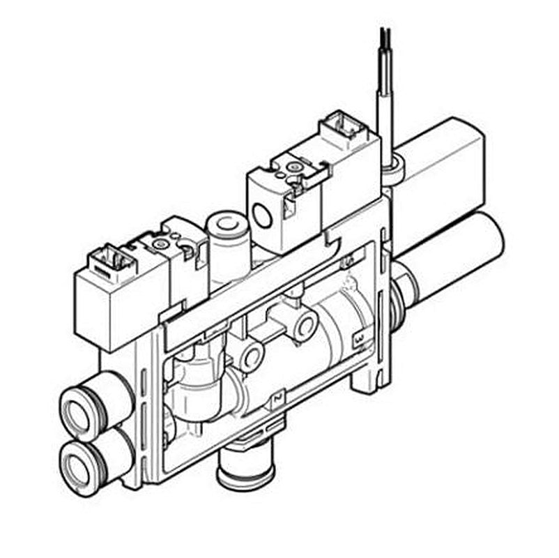 Festo Vacuum Pump, 0.95 mm nozzle, 3.8 bar 21 L/min, OVEL series
