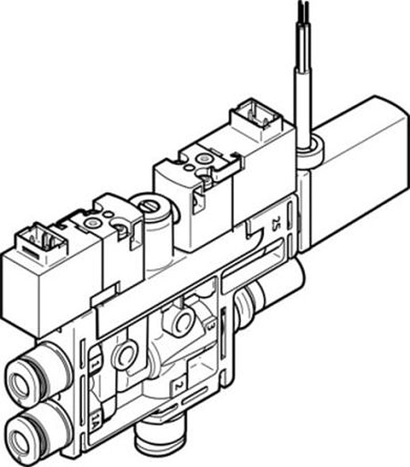 Festo Cable, 0.45 mm nozzle, 4.2 bar 4 L/min, OVEL series