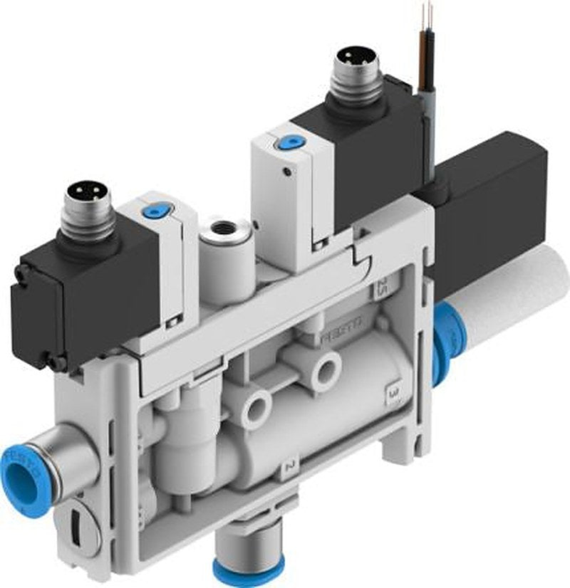 Festo Vacuum Ejector, 0.7 mm nozzle, 4.5 bar 17 L/min, OVEL series