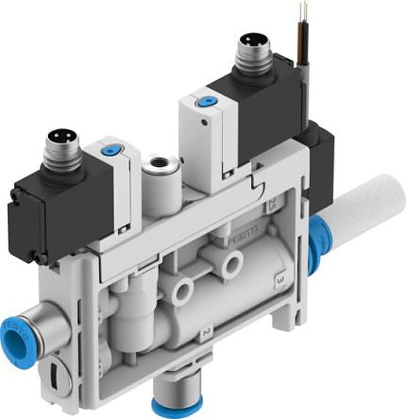 Festo Vacuum Ejector, 0.7 mm nozzle, 4.5 bar 17 L/min, OVEL series