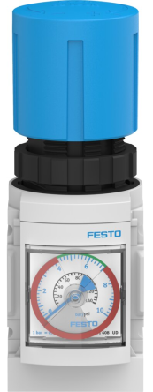 Festo 1/4 in G Regulator - 14 bar, MS4-LR-1/4-D6-RG 1800L/min, G MS