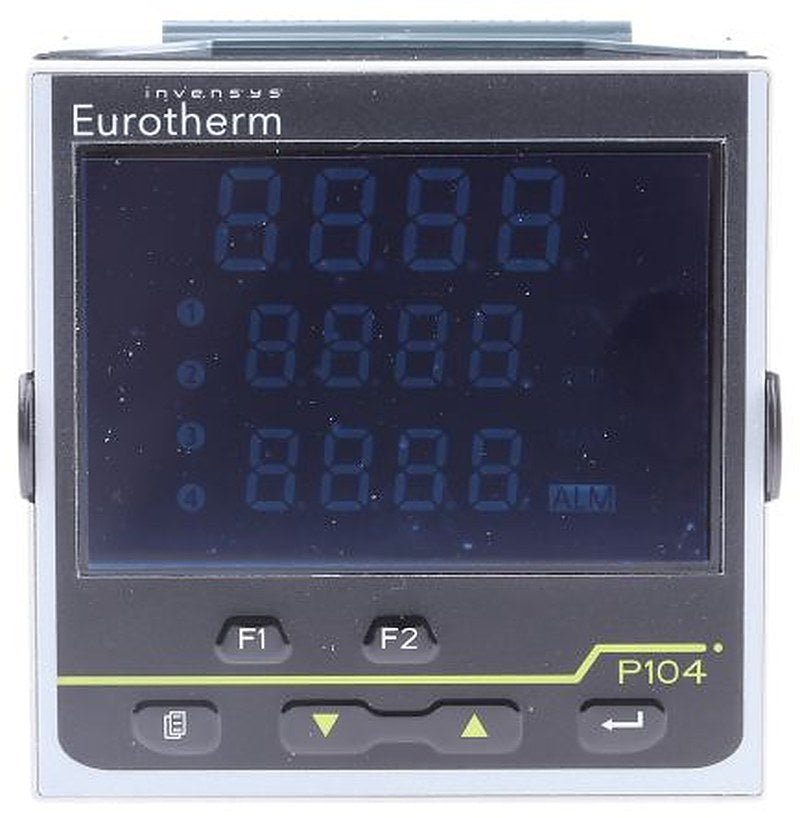 Eurotherm Piccolo P104 Panel PID Temperature Controller, 3 Output Relay 230V ac On-Off