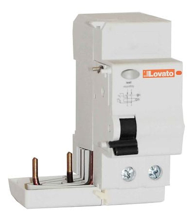 Lovato P1RA Series Residual Current Circuit Breaker, 63A, 2-Pole, 30 mA, Type A 400V ac