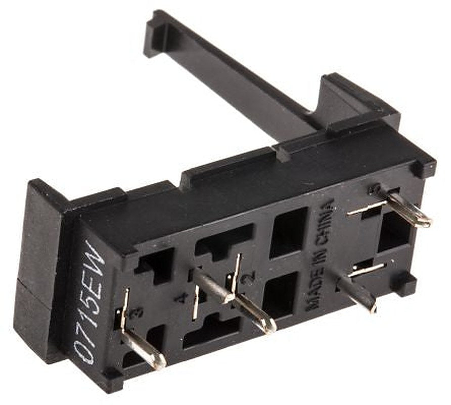Omron P2R 5 Way 250V ac PCB Relay Socket, for use with 1 Pole G2R Series
